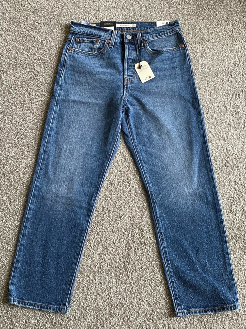 Levi’s Premium Wedgie Straight Ankle Jeans